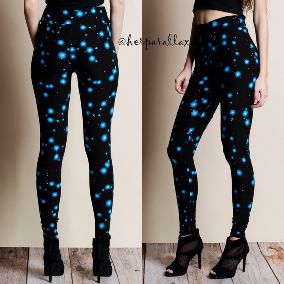 Constellation Printed Super Soft Leggings - Picture 2 of 3